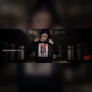 Sneaker Warz custom hoody 
Inspired by  Yasuke